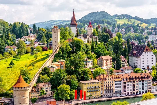Private day trip Basel to Zurich and Lucerne with a local driver
