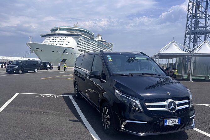 Transfer from Bologna airport to Cruise Terminal of Ravenna