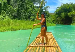 Half Day Private Tour to Martha Brae Rafting and Luminous Lagoon