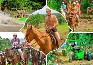Punta Cana: 4 Hours Tour in Cueva Playa Horseback Riding