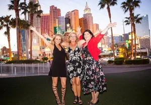 Las Vegas Strip by Super Stretch Limo with Personal Photographer