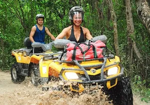 Atv Extreme Zipline from Cancun