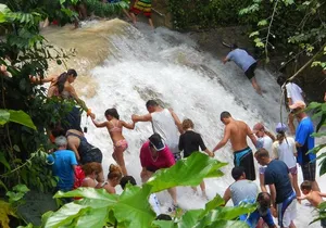 Private Blue Hole and Dunn's River Falls Tour from Montego Bay