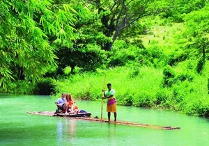 Private Martha Brae Rafting and Royalton Beach From Falmouth