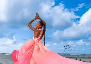 Flying dress session