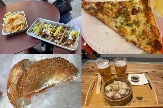 Bagels, Dumplings, Pizza, & Tacos: A New York Food Crawl
