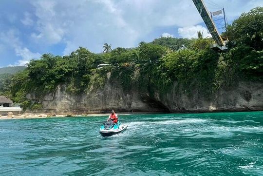 Private adventure jet ski yet sky