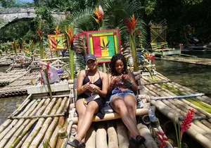 Bamboo River rafting with Limestone massage