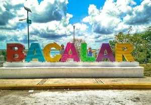 Bacalar and Cenote Azul & Kayacs Playa Marmol only from Cancun