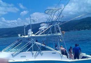3 Hour Montego Bay Private Deep Drop Fishing Boat Rental Jamaica Inshore