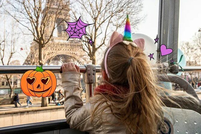 Paris Tootbus Kids Tour Sightseeing Live Guided Tour