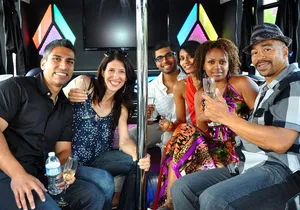 Private Airport Arrival Transportation in Luxury Party Bus (15 Passengers Max.)