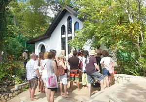 Bob Marley Mausoleum Nine Miles from Montego Bay