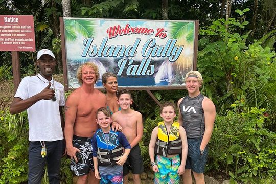 Bluehole secret falls & ATV Experience tour from Montego Bay