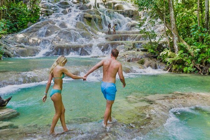 Dunn's River Falls, Bamboo Rafting & ATV Ride from Montego Bay