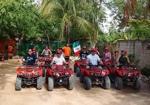 ATV Cenote & Ziplines Activities from Riviera Maya