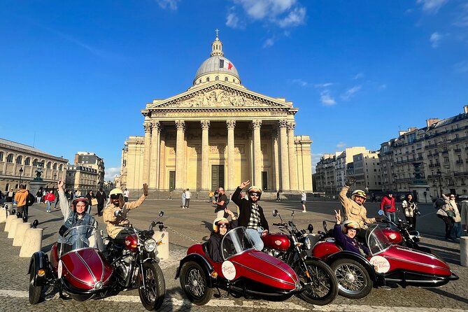 Private Sidecar Tour of the Hidden Gems of Paris