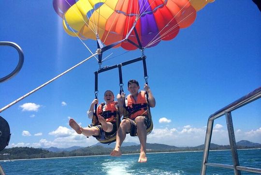 Private Parasailing & Shopping in Montego Bay