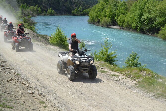 Quad Safari Side: Ride Hard, Explore More Get Dirty, Feel Alive