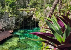 Kuxtal Cenote with Coba and Tulum Ruins Guided Tour from Cancun
