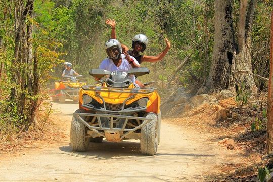 ATV (Shared) & Cenote Jungle Adventure from Riviera Maya