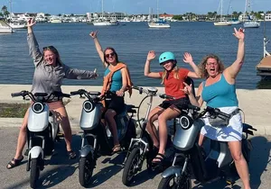 Naples Florida Electric Moped Tour - Family Fun - Easy to Ride