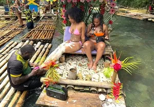 Bamboo Rafting, Catamaran Party Cruise and Snorkeling in Jamaica