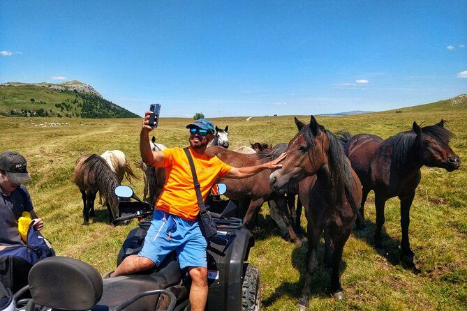 Full-Day Quad and Wild Horses Safari in Livno from Split