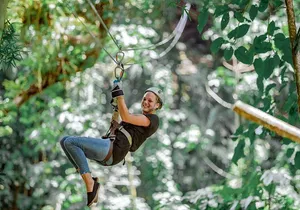 Zipline Canopy At White River Valley from Ocho Rios