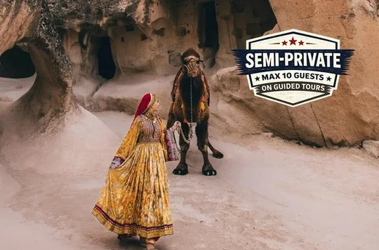 Cappadocia Jewels: 3 Days Tour Included Camel Ride & Balloon Ride