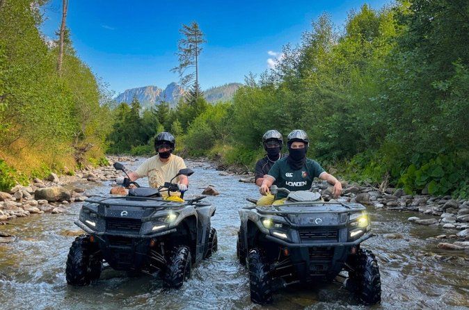 From Krakow: Zakopane ATV Adventure & Thermal Pools Relaxation
