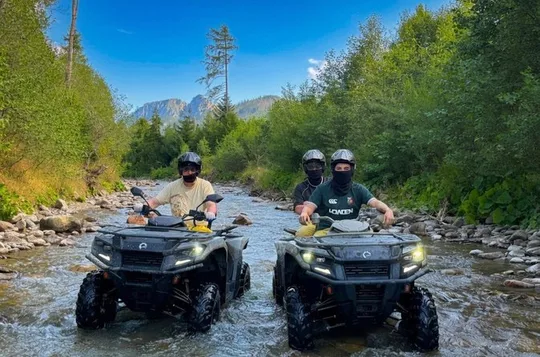 From Krakow: Zakopane ATV Adventure & Thermal Pools Relaxation