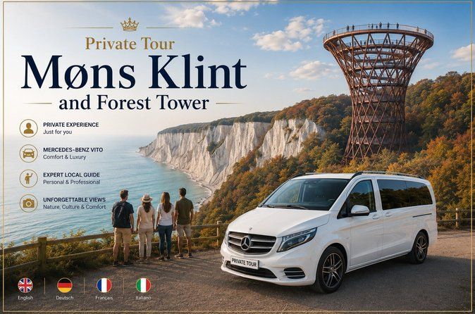 Mønsklint, Forest Tower and Forgotten Giants -Private Tour