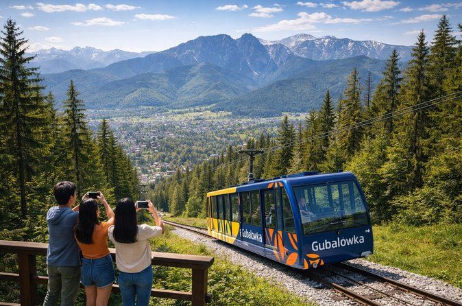 Krakow-Zakopane, Cable Car & Thermal Baths Day Trip with Pickup