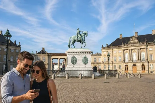 Copenhagen Scavenger Hunt & Highlights Self-Guided Walking Tour