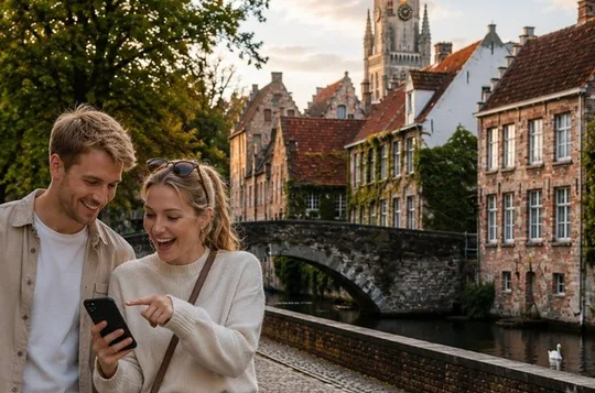 Bruges Scavenger Hunt & Highlights Self-Guided Walking Tour