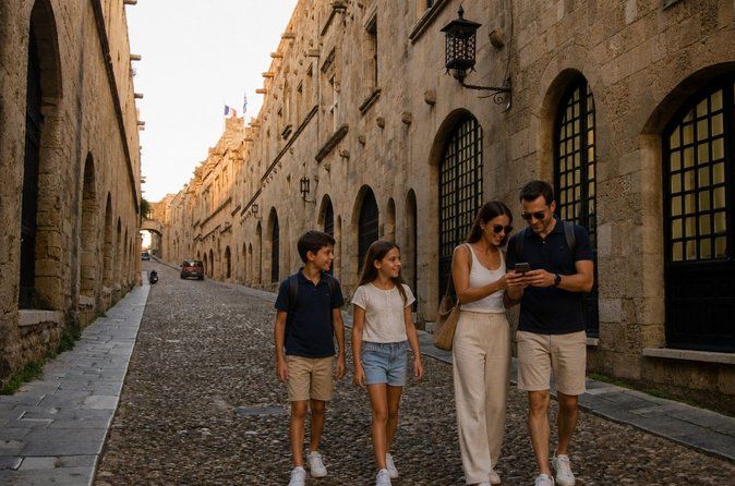 Rhodes Old Town Scavenger Hunt & Self-Guided Walking Tour