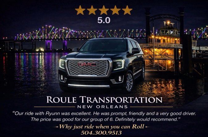 Private Hotel & Airport Transfers in New Orleans Area One Way