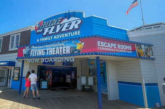 PIER 39 - The Flyer – Northern California's Only Flying Theater