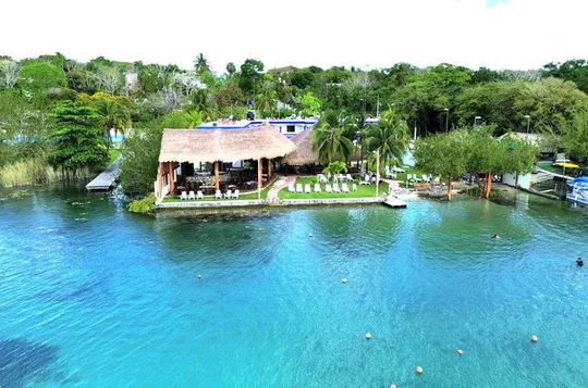 Chacchoben Mayan Ruins and Seven Colors Lagoon