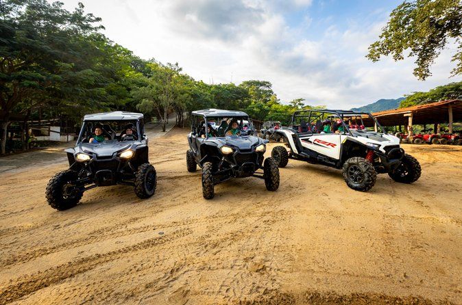 Challenging ATV or RZR Tour on the Jorullo Suspension Bridge