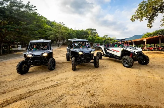 Challenging ATV or RZR Tour on the Jorullo Suspension Bridge