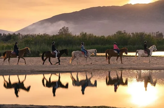Horse Riding at the Beach in Orosei