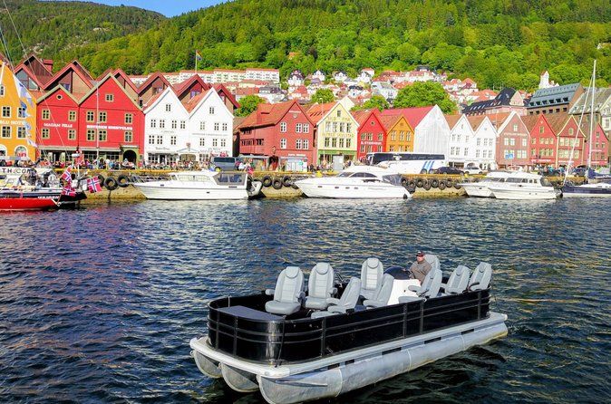 Bergen City Sightseeing Cruise by Lux Pontoon boat
