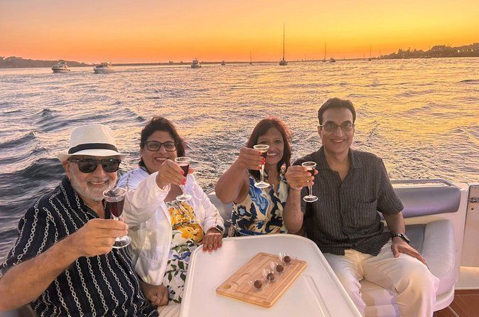 Porto Sunset & Daytime Yacht Cruise with 6 Bridges & Port Wine
