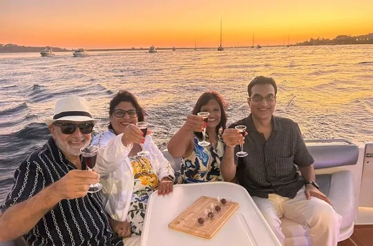 Porto Sunset & Daytime Yacht Cruise with 6 Bridges & Port Wine