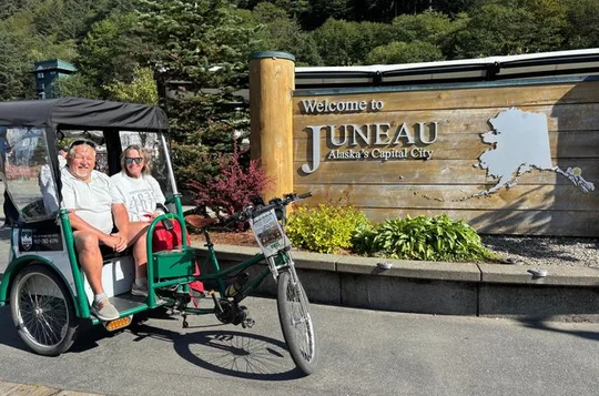 Private Pedicab Tour of Juneau - "Five Star!"