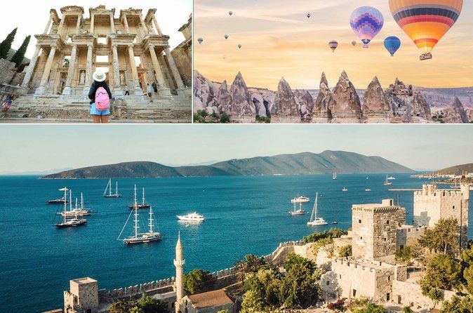 Turkey Dream: Tour to Bodrum, Pamukkale, Ephesus, Cappadocia