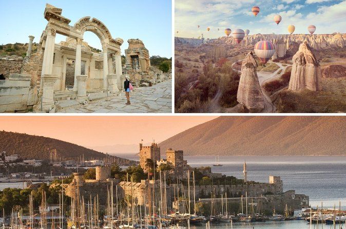 Turkey's Gems: Tour to Bodrum, Ephesus, Cappadocia, Pamukkale