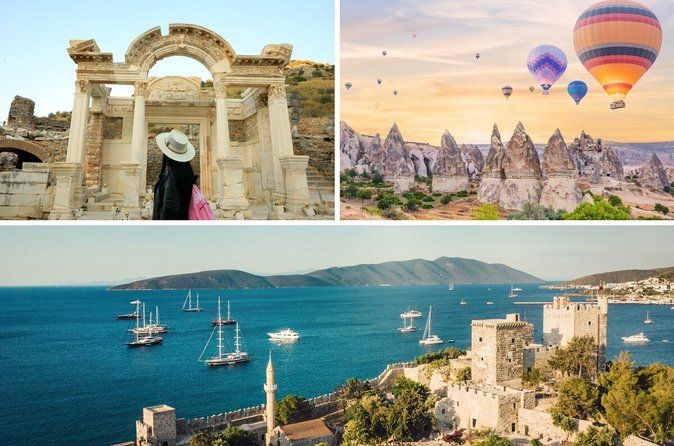 Turkey Dream: Tour to Bodrum, Pamukkale, Ephesus, Cappadocia
